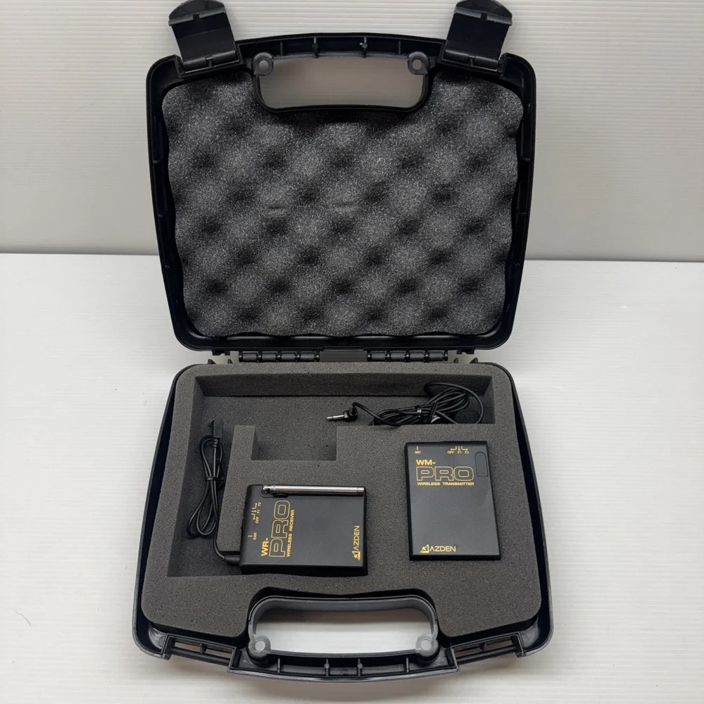 Azden WHD-PRO Pro Series Stereo Audio System Kit for HD SLR's & Mini DV Cameras